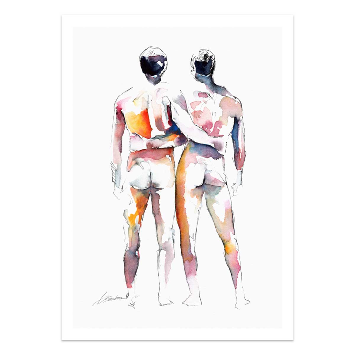 Tender in Love Booty – Art Print