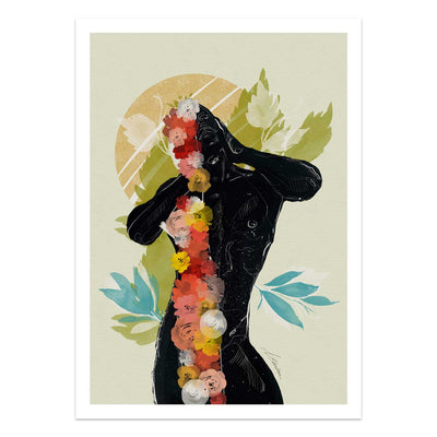 Bloom and Surrender – Art Print Artist Brenden Sanborn