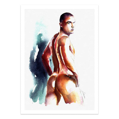 A Look That Lingers – Art Print Artist Brenden Sanborn