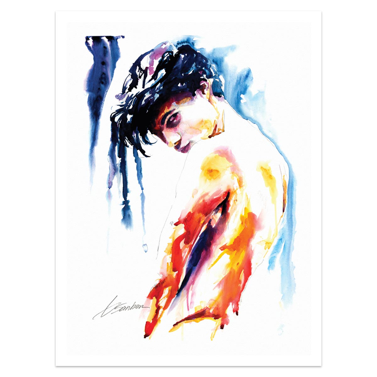 Sensual Healing - Drip Style - Giclee Art Print