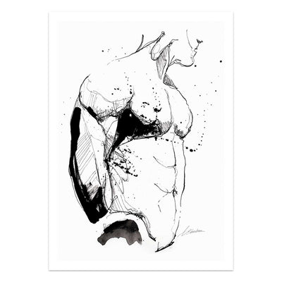 Of Muscle and Midnight Stains – Art Print Artist Brenden Sanborn