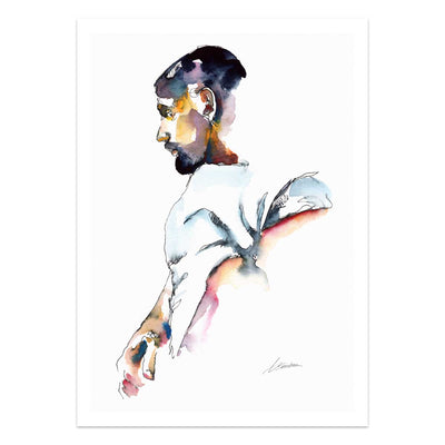 The Glance That Lingers – Art Print Artist Brenden Sanborn