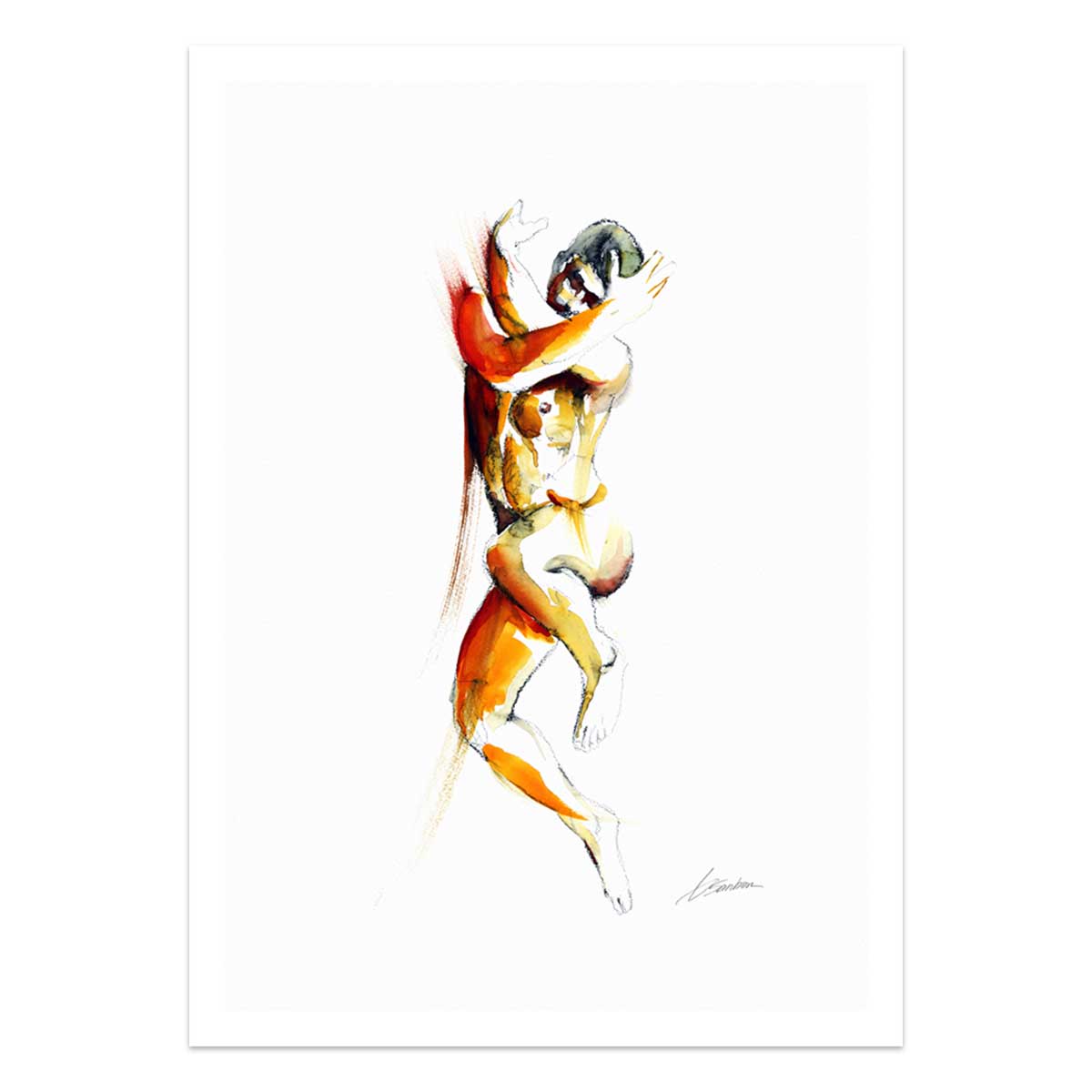 Love in Motion – Art Print