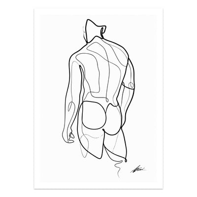 Curves in One Breath – Art Print Artist Brenden Sanborn