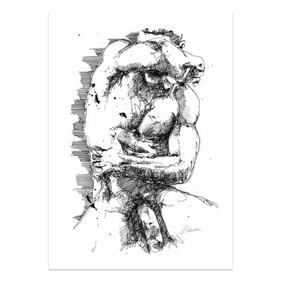What I Hold In – Art Print Artist Brenden Sanborn