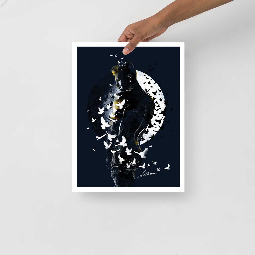 Whispers of the New Moon - Giclee Art Print