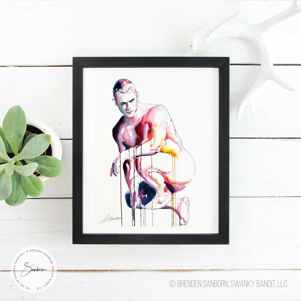 Dream of Better Things - Drip Style - Giclee Art Print