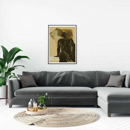 Lost in a Sea of His Thoughts - Giclee Art Print