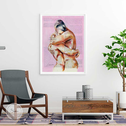The Disciple and the Devil - Giclee Art Print