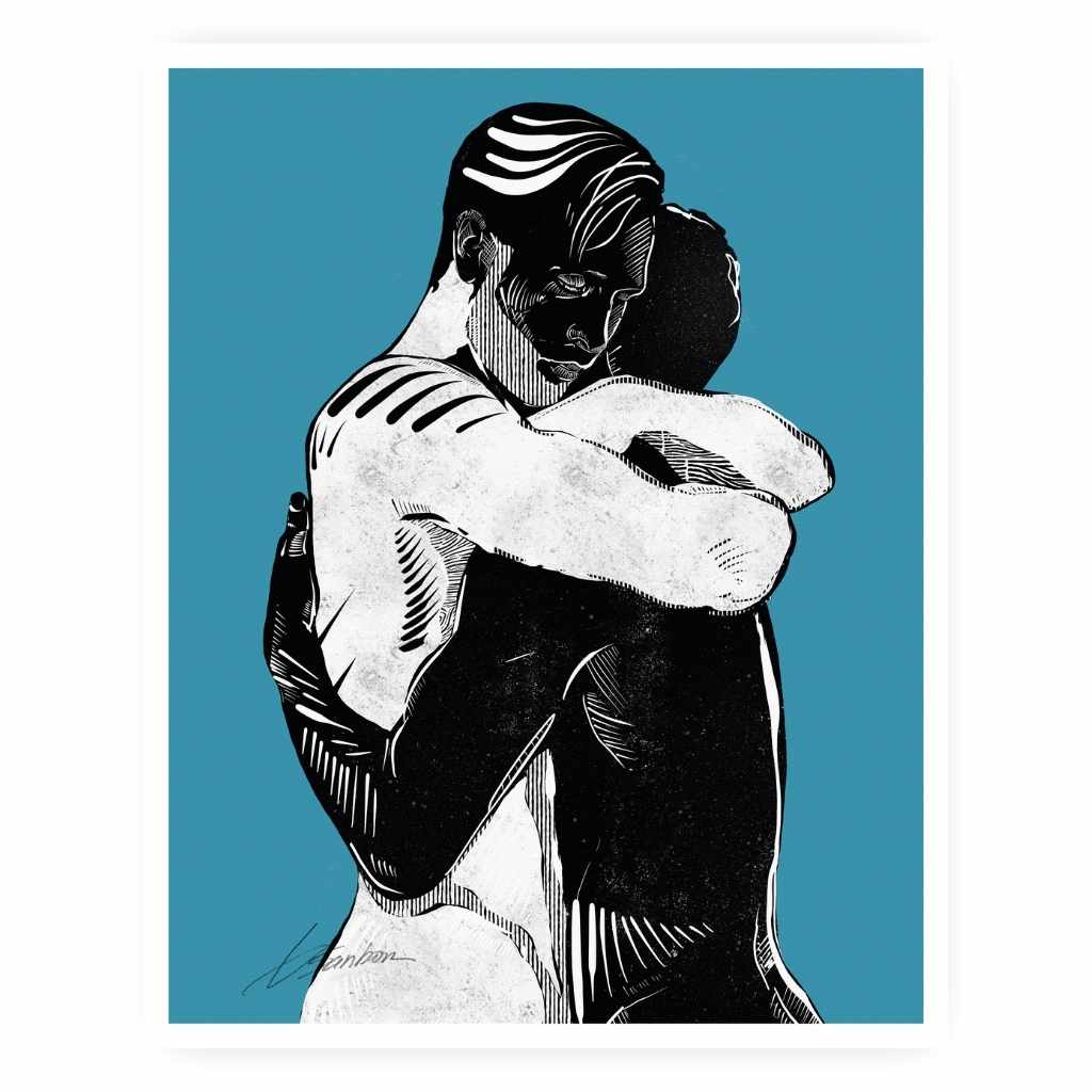Hug of Healing Spirit - Giclee Art Print