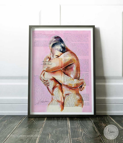 The Disciple and the Devil - Giclee Art Print