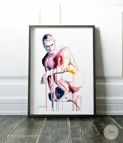 Dream of Better Things - Drip Style - Giclee Art Print