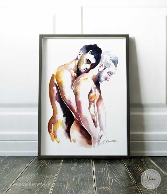 Homoerotic Love - Giclee Art Print