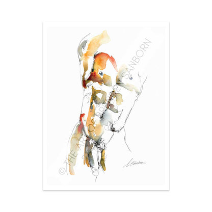 Nothing For the Imagination - Ink and Watercolor - Giclee Art Print