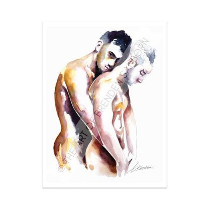 Homoerotic Love - Giclee Art Print
